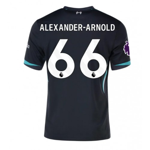 Fotballdrakt Herre Liverpool Alexander-Arnold #66 Bortedrakt 2024-25 Kortermet